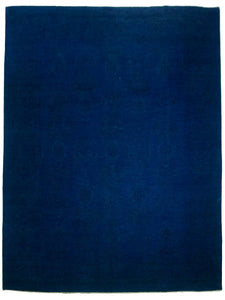 Modern Blue Rug <br> 8' 11" x 11' 9"