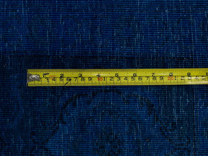 Modern Blue Rug <br> 8' 11" x 11' 9"