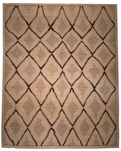 8' x 10' Modern Moroccan Style Rug - Los Altos Rug Gallery - 8075