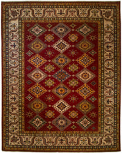 Kazak Tribal Oriental Rug <br>  7' 8" x 9' 9"