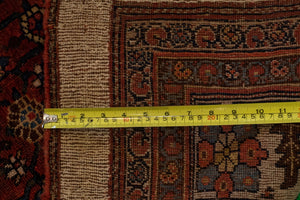 Antique Persian Bijar Rug <br> 7' 6" x 11' 6"