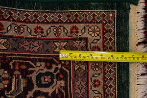 Indian Mahi Tabriz Oriental Carpet - Weaving 