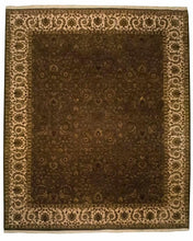 8' x 10' Silk Indian Agra Rug - 8130